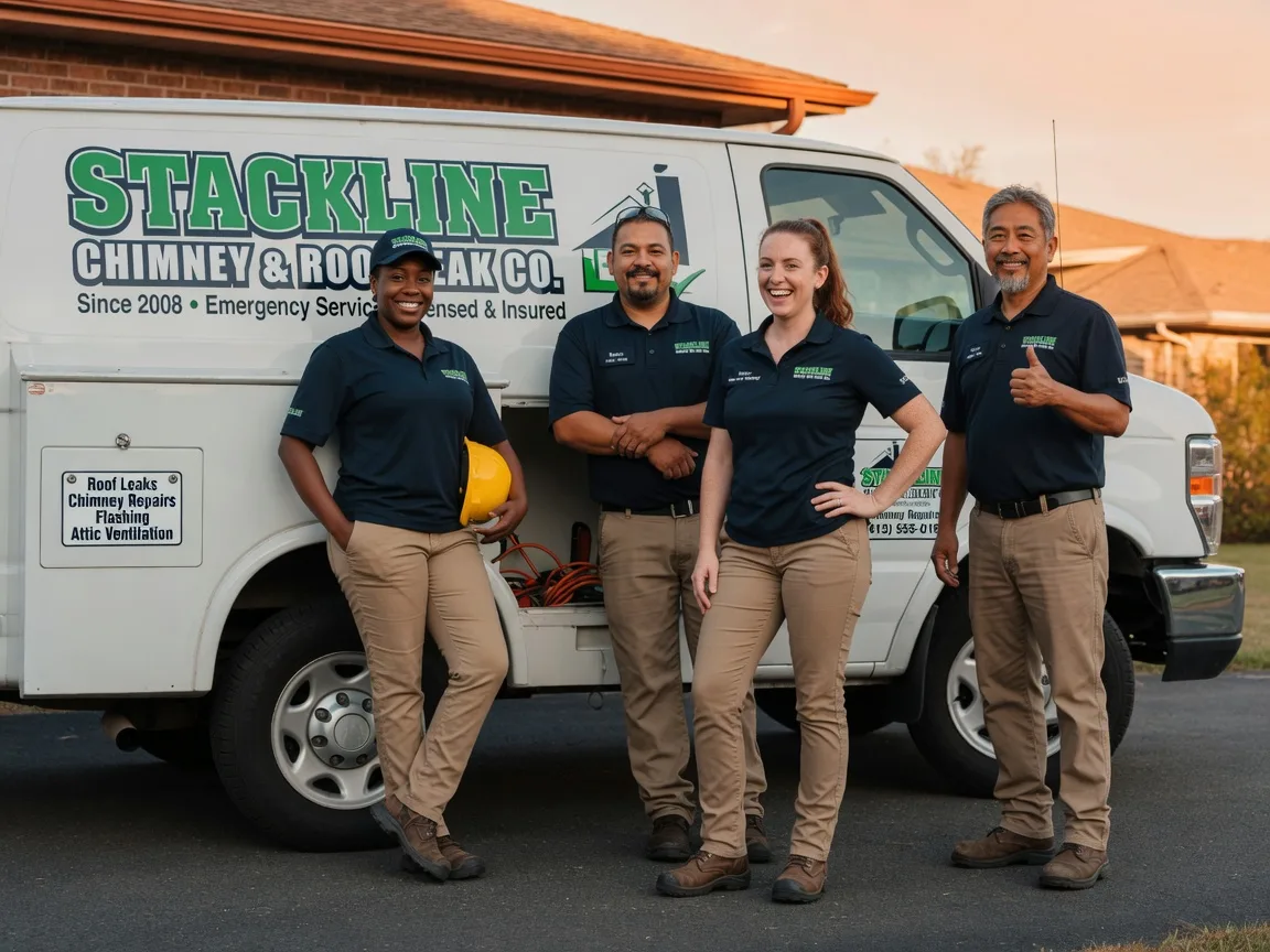 Chimney flashing repair company in Vonore, TN